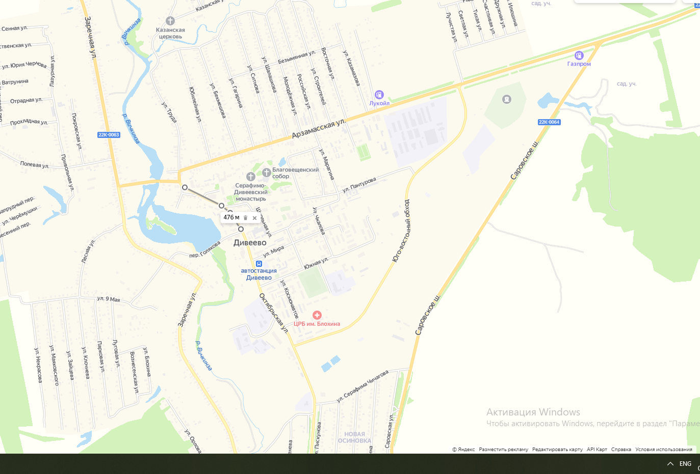 Схема дивеевского монастыря и источников план